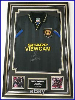 SPECIAL Eric Cantona Of Manchester United Signed Shirt With Certificate