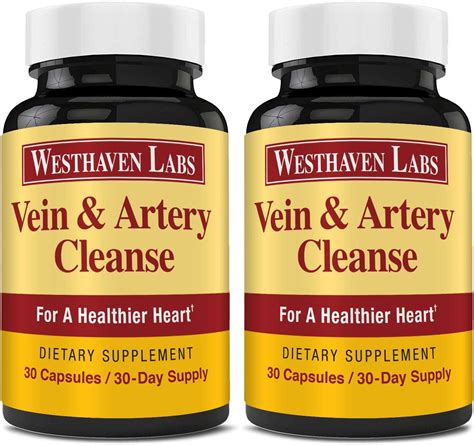 Vein Artery Cleanse Supplement Promotes Arterial And Circulatory