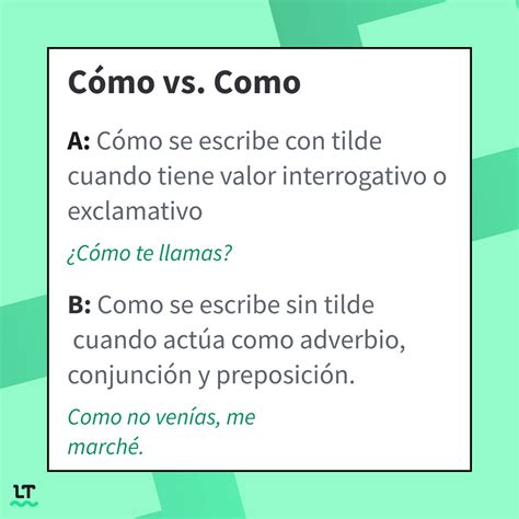 Qu Con Tilde O Que Sin Tilde Ejemplos Off