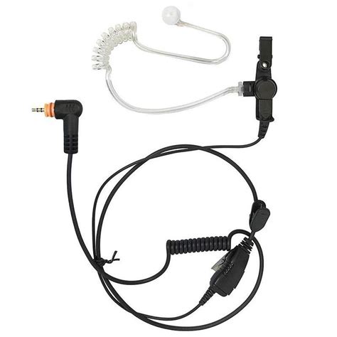 Motorola Pmln7158 Six Pack Of One Wire Surveillance Earpieces W In Line Ptt Mic For The Tlk100