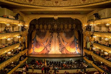 Mariinsky Theatre Interior Concert Hall Of The Opera And Ballet Saint