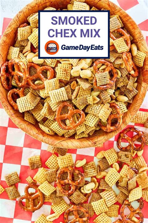 Easy Smoked Chex Mix Recipe Game Day Eats