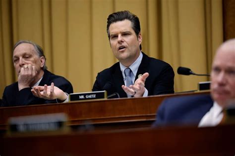 Gaetz To Fbi Director Wray Whos Been In On This Conspiracy To Hide The Real Joe Biden From Us