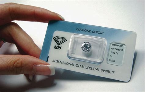 International Diamond Certificate B U Ch