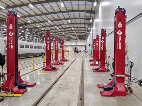 Totalkare Ltd Rail Depot Equipment Lifting Jacks