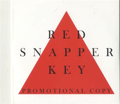 Red Snapper Key UK Promo CD Album CDLP 568593