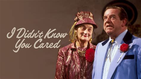 How to watch I Didn't Know You Cared - UKTV Play