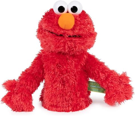 Gund Sesame Street Official Elmo Muppet Plush Hand Puppet Premium