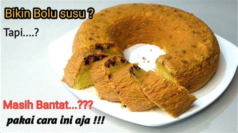 Cuma Telur Buat Bolu Susu Milk Cake Super Lembut Dan Seenak Ini