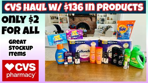 CVS HAUL Great Deal On Lots Of Laundry This Week Weird Visa Glitch