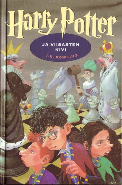 Обложки книг про Гарри Поттера в Финляндии — Русский Клуб Гарри Поттера