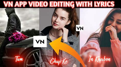 Vn App Video Editing Lyrics Vn Trending Lyrics Video Editor How