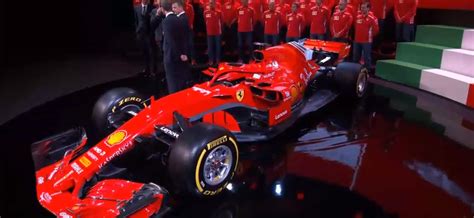 Ferrari presents their new 2018 F1 car SF71H