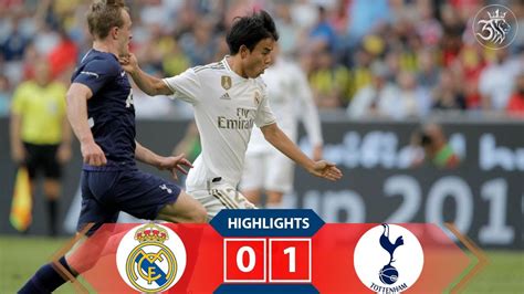 Real Madrid Vs Tottenham 0 1 Extended Highlights Goals 2019 YouTube