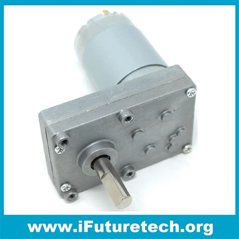 Square Geared Motor 500 Rpm Ifuture Technology