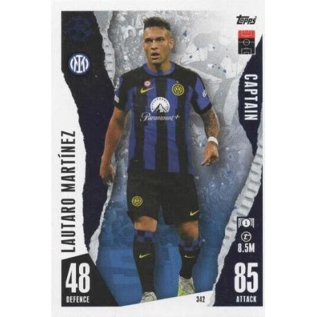 Comprar Cromo Lautaro Mart Nez Inter Milan Captain Topps Match Attax