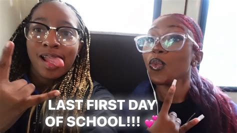 Last First Day Of School Senior Year 🤪💕 Youtube