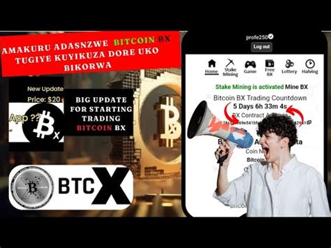 Big News Dore Uko Tugiye Kubikuza Bitcoin Bx Amakuru Yihutirw Mu Minsi