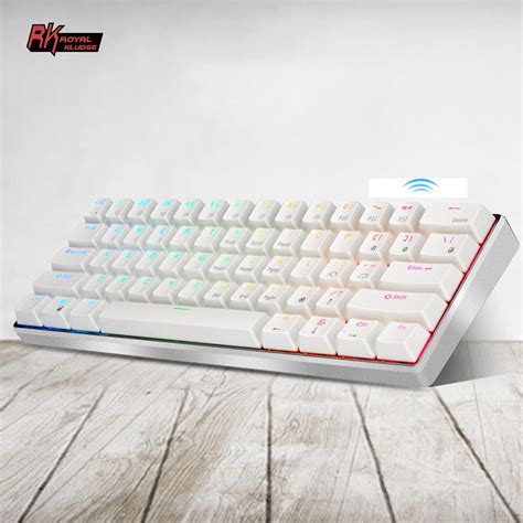 Rk Pro Royal Kludge Alum Nio Quadro Teclado Mec Nico Rgb Tri Modo