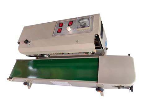 Semi Automatic Mild Steel Horizontal Continuous Band Sealer Capacity