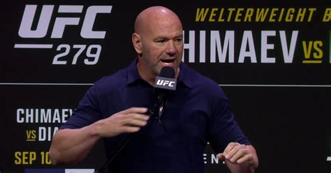 Dana White Cancels Ufc 279 Pre Fight Press Conference Amid Alleged