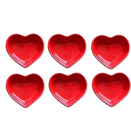 Amazon Ceramic Heart Shape Sauce Dish Multipurpose Mini Seasoning