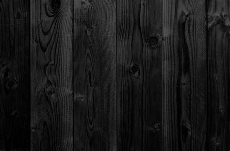 Dark Black Wood Texture - IMAGESEE