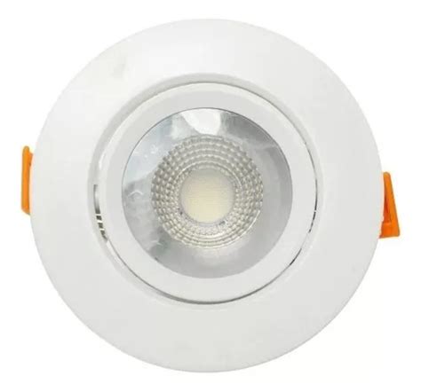 Lámpara LED empotrable redonda empotrada Mr16 5 W color 3000 K luz