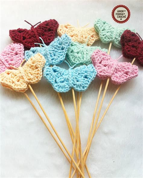 Easy And Glamour Free Crochet Butterfly For Granny Square New Skills