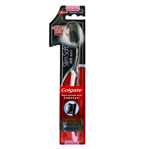 Colgate Slim Soft Charcoal Toothbrush