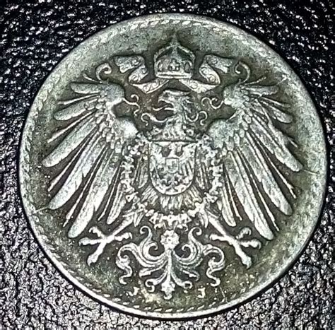 5 Pfennig 1917 J, Wilhelm II (1888-1918) - Germany - Coin - 39717
