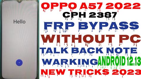 Oppo A Google Lock Bypass Android Oppo A Frp