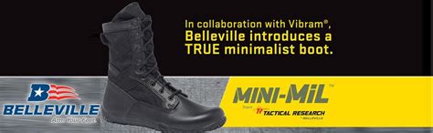 Tactical Research Mini Mil Tr Inch Minimalist Tactical Boots For