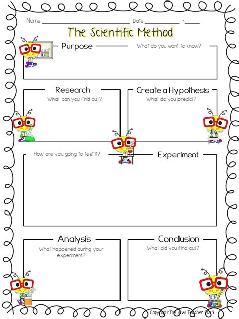 Classroom Freebies Too Scientific Method