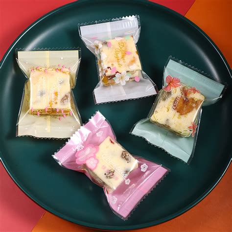 pcs xcm polvoron wrapper plastic packing bag candy plastic