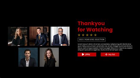 Netflix Presentation Template Slidekit