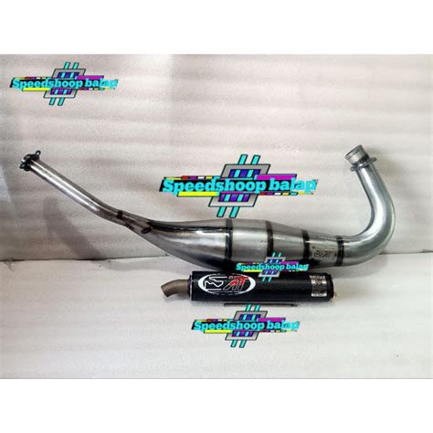 Jual Knalpot Racing AITECH Type Press Galvanis ORIGINAL Cobra Dan Non