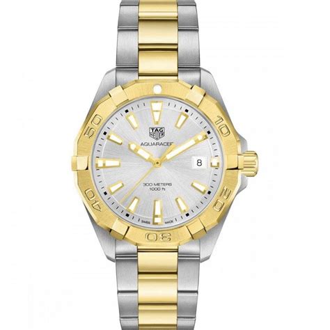 tag heuer mens aquaracer mm  tone quartz