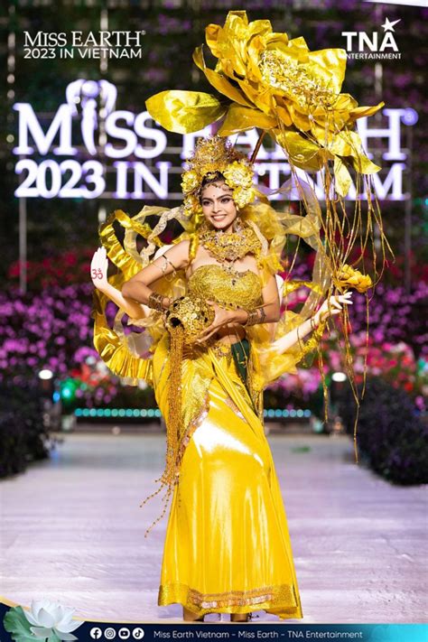 Potret Kostum Nasional Wakil Asia Oseania Di Miss Earth 2023