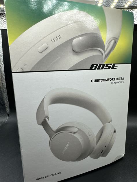 Bose Quietcomfort Ultra Over Ear Headphones White Smoke Distintec