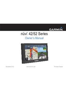 Garmin Nuvi Instructions