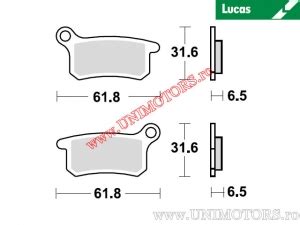 Placute Frana Fata MCB740SI Sinterizate SI Lucas TRW Unimotors Ro