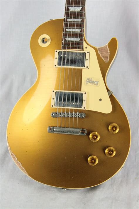 2018 Gibson 1957 Heavy Aged Goldtop Les Paul Historic Reissue R7 57 C