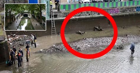 A Beautiful Canal In Paris Got Drained After 15 Years. What They Discovered In It Was Truly ...