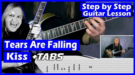 Tears Are Falling Guitar Lesson Youtube