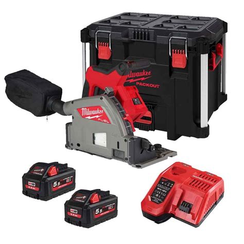 Milwaukee M Fuel Fps P V Brushless Mm Plunge Saw Inc X