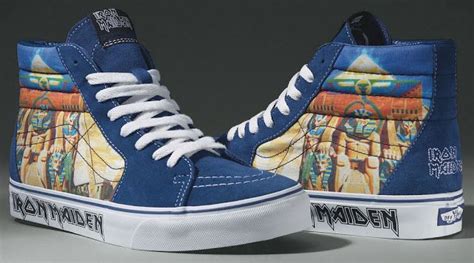 Vans Sk8 Hi X Iron Maiden Vans Vans Limited Edition High Top Vans