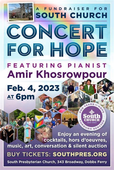 South Presbyterian Church - Please join us at Concert for Hope on