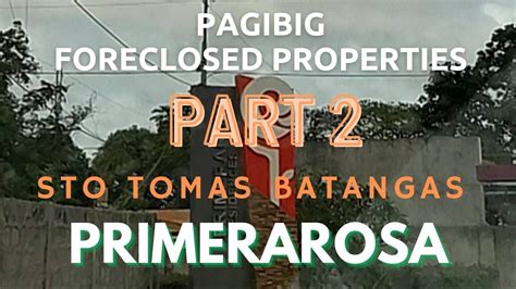 EP41 1K DP PAGIBIG FORECLOSED PROPERTIES SA PRIMERA ROSA STO TOMAS