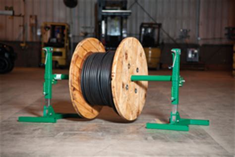 Greenlee Develops New Rxm Reel Stand With Pounds Capacity